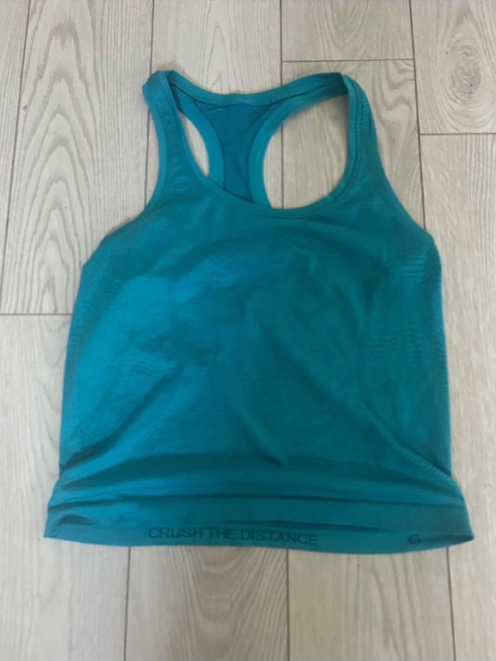 lululemon athletica Teal Racerback Tank